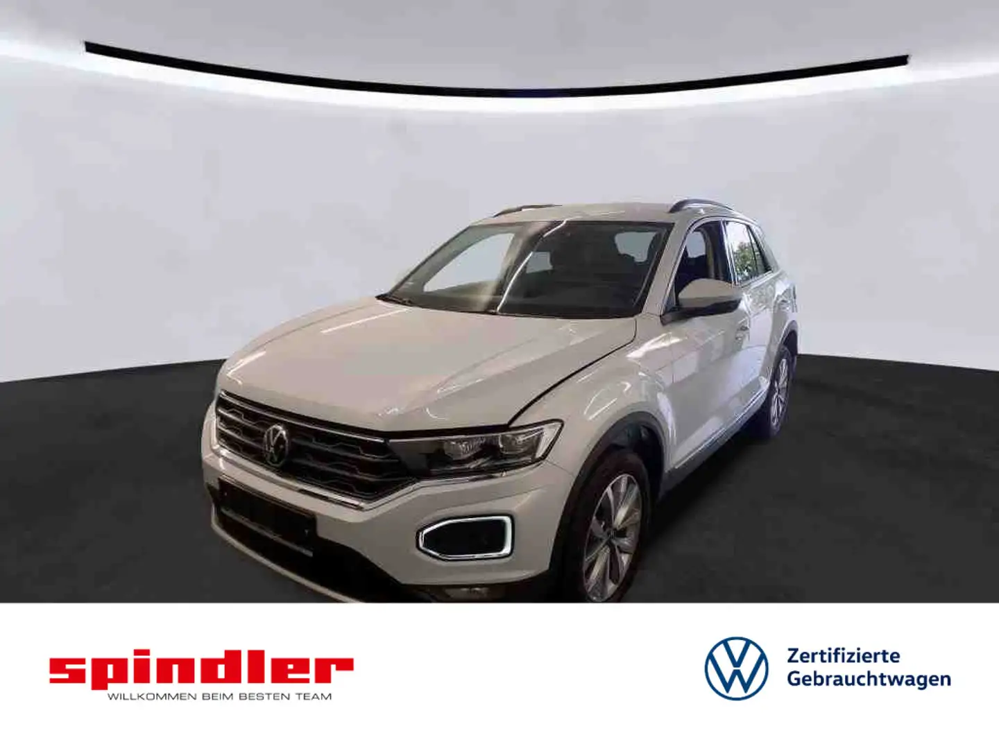 Volkswagen T-Roc Style 1.5TSI DSG/ Navi, App, AHK, LED, ACC Argent - 1