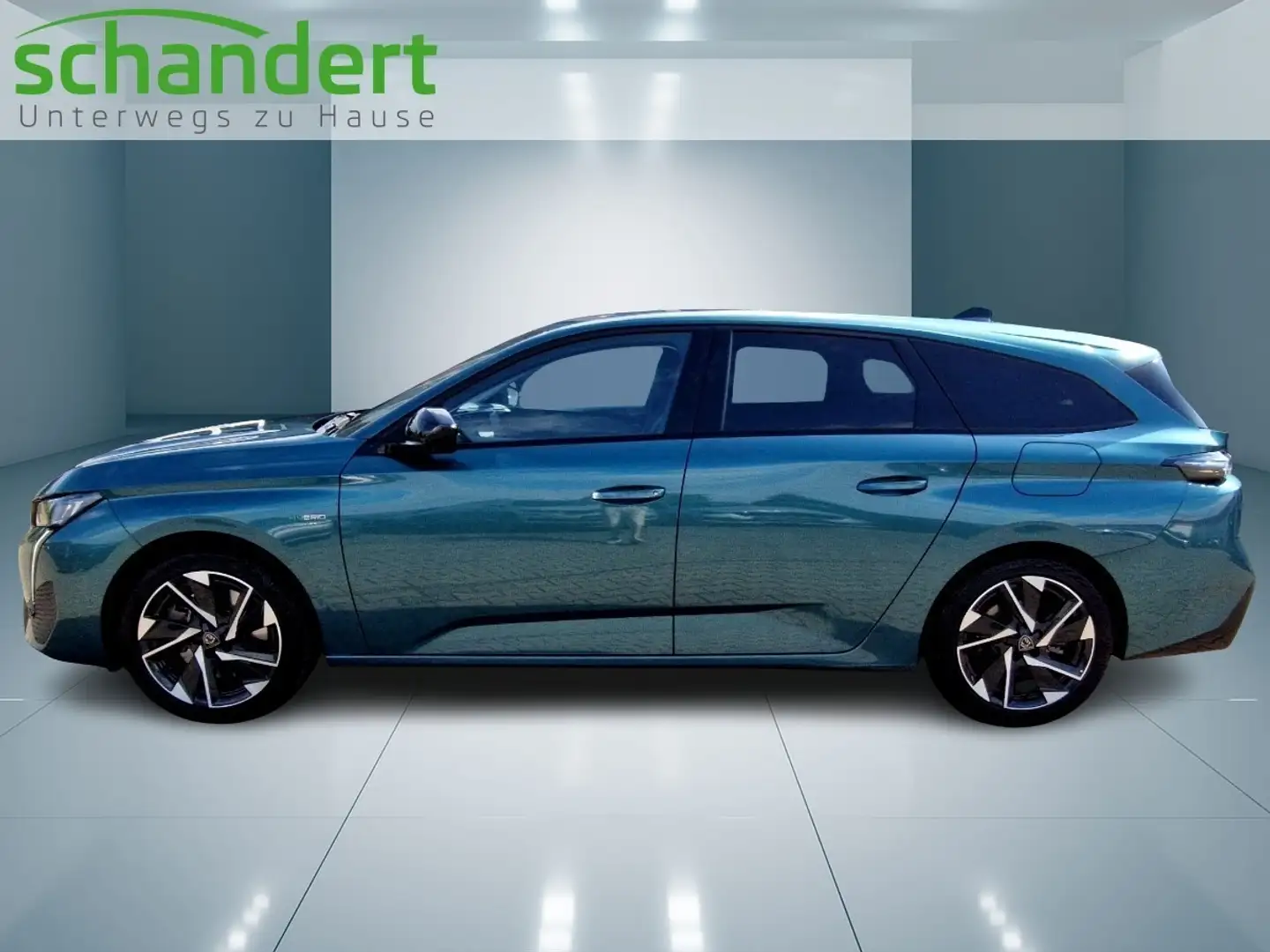 Peugeot 308 SW Hybrid 180 Allure LED Navi Klimaautomatik Blau - 2