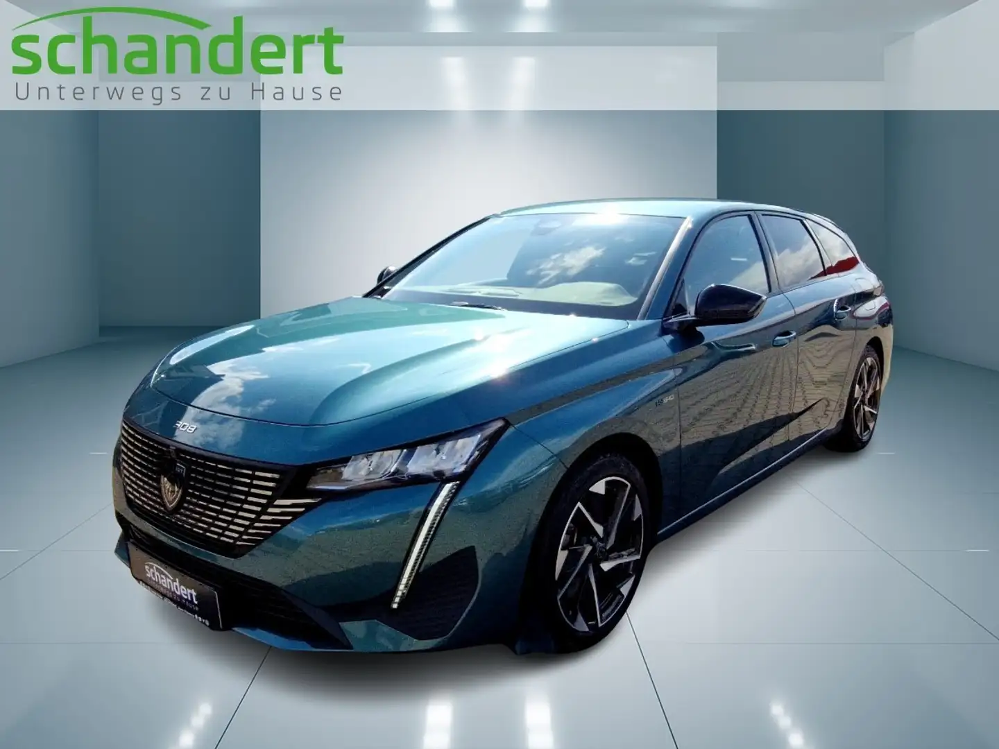 Peugeot 308 SW Hybrid 180 Allure LED Navi Klimaautomatik Blau - 1
