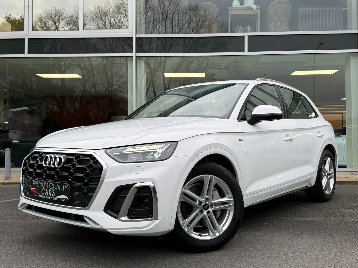 Audi Q5 S-LINE / ZETELVERWARMING / CAMERA / CARPLAY / Blanc - 1