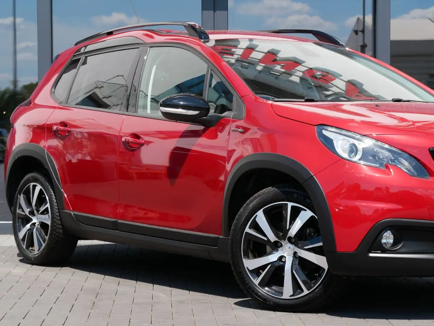 Peugeot 2008 Allure R-KAMERA NAVI KLIMA Rot - 2