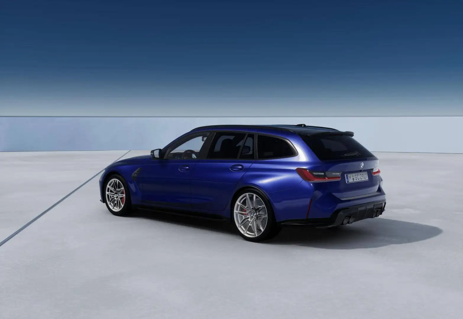 BMW M3 M3 Competition M xDrive Touring Blu/Azzurro - 2