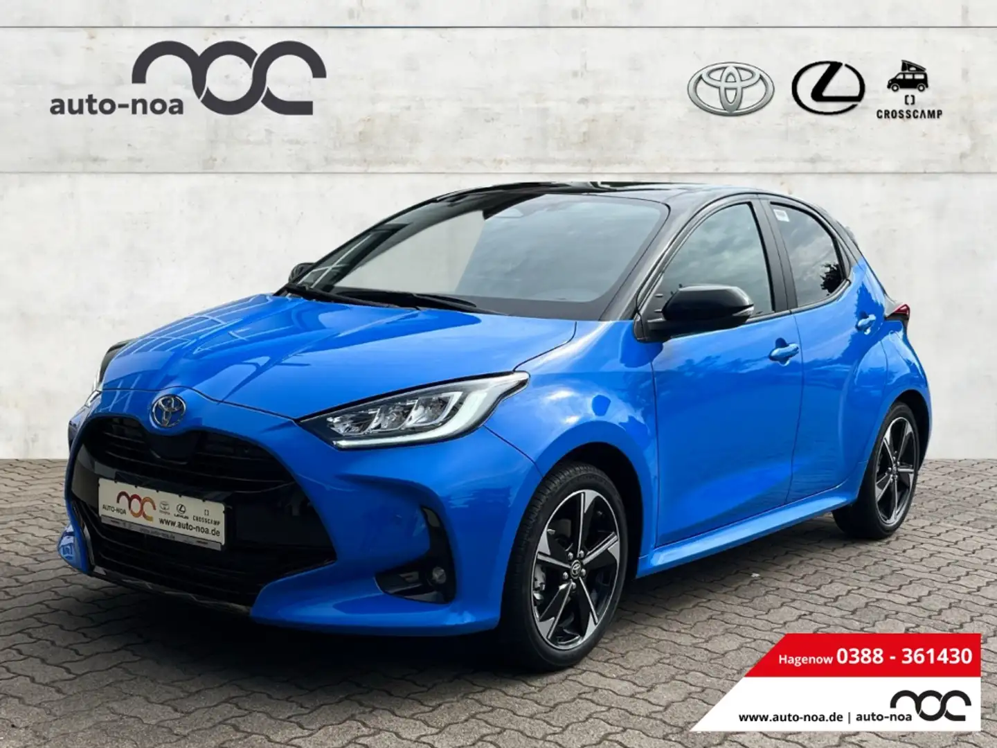 Toyota Yaris Hybrid Premiere Edition 1.5 Dual-VVT-iE EU6d Bleu - 1