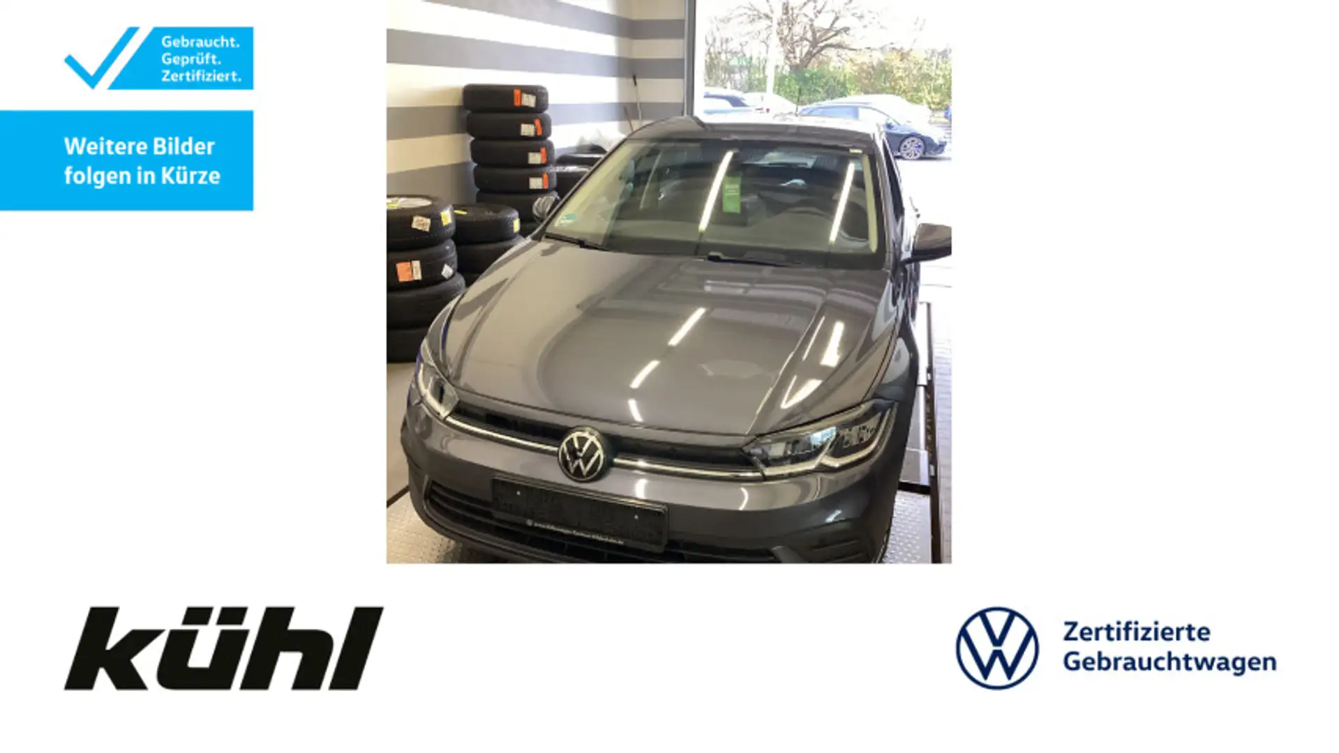 Volkswagen Polo VI 1.0 TSI DSG Move Navi,Digital Cockpit,IQ Gris - 1