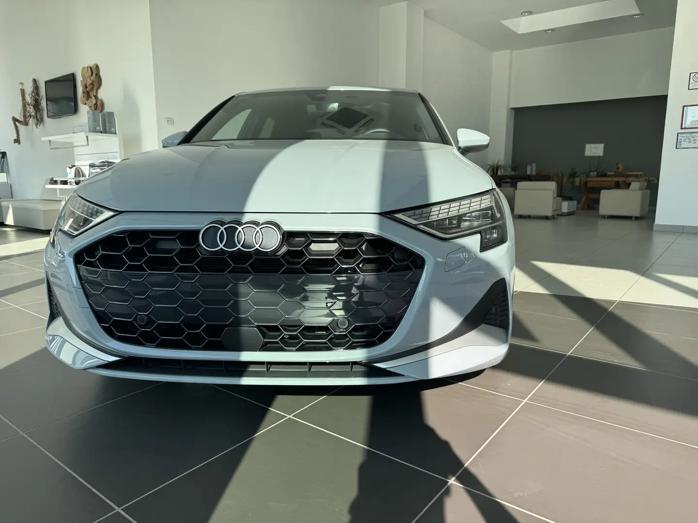 Audi A3 Sportback 1.5tfsi mhev Sline edition150cv s-tronic Grijs - 1