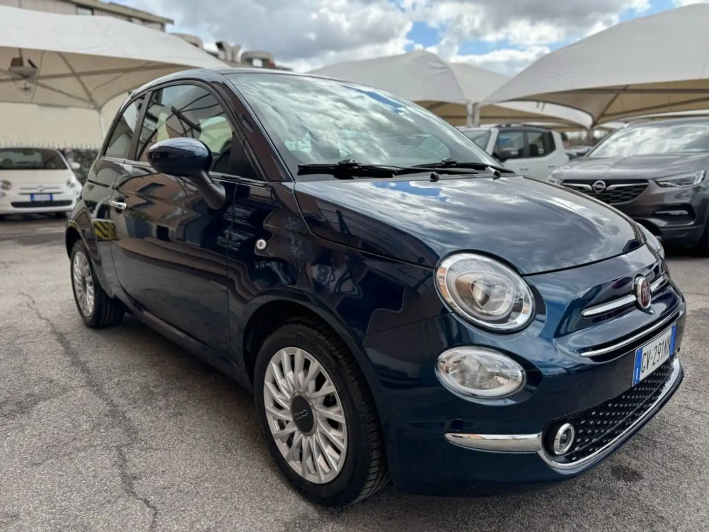 Fiat 500 1.0 Hybrid "TFT digitale/ CLIMA AUT.  + GPL Blau - 1