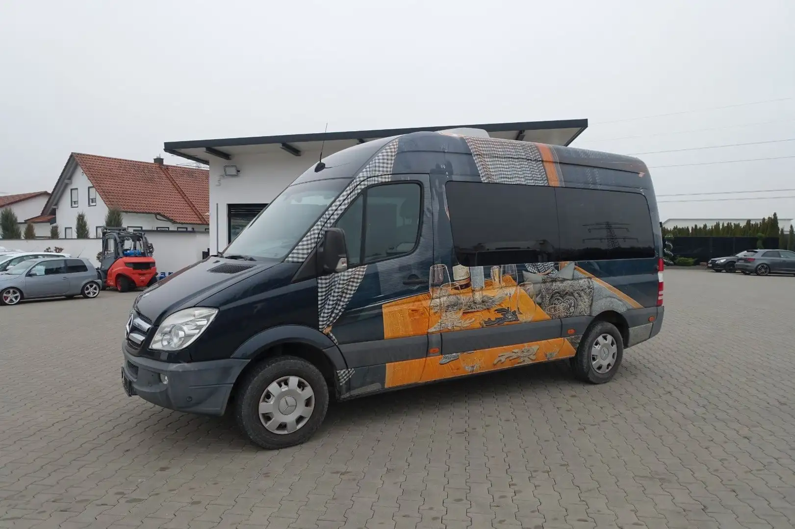 Mercedes-Benz Sprinter Kombi 315 CDI *9 Sitze*2xKlima*Xenon* Schwarz - 1