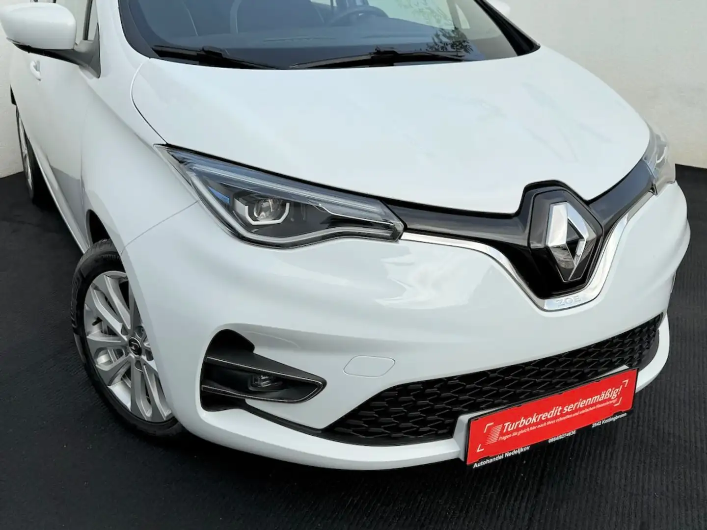 Renault ZOE Z.EN R110 52kWh KAUF BATTERIE. CCS-Lad. Weiß - 2