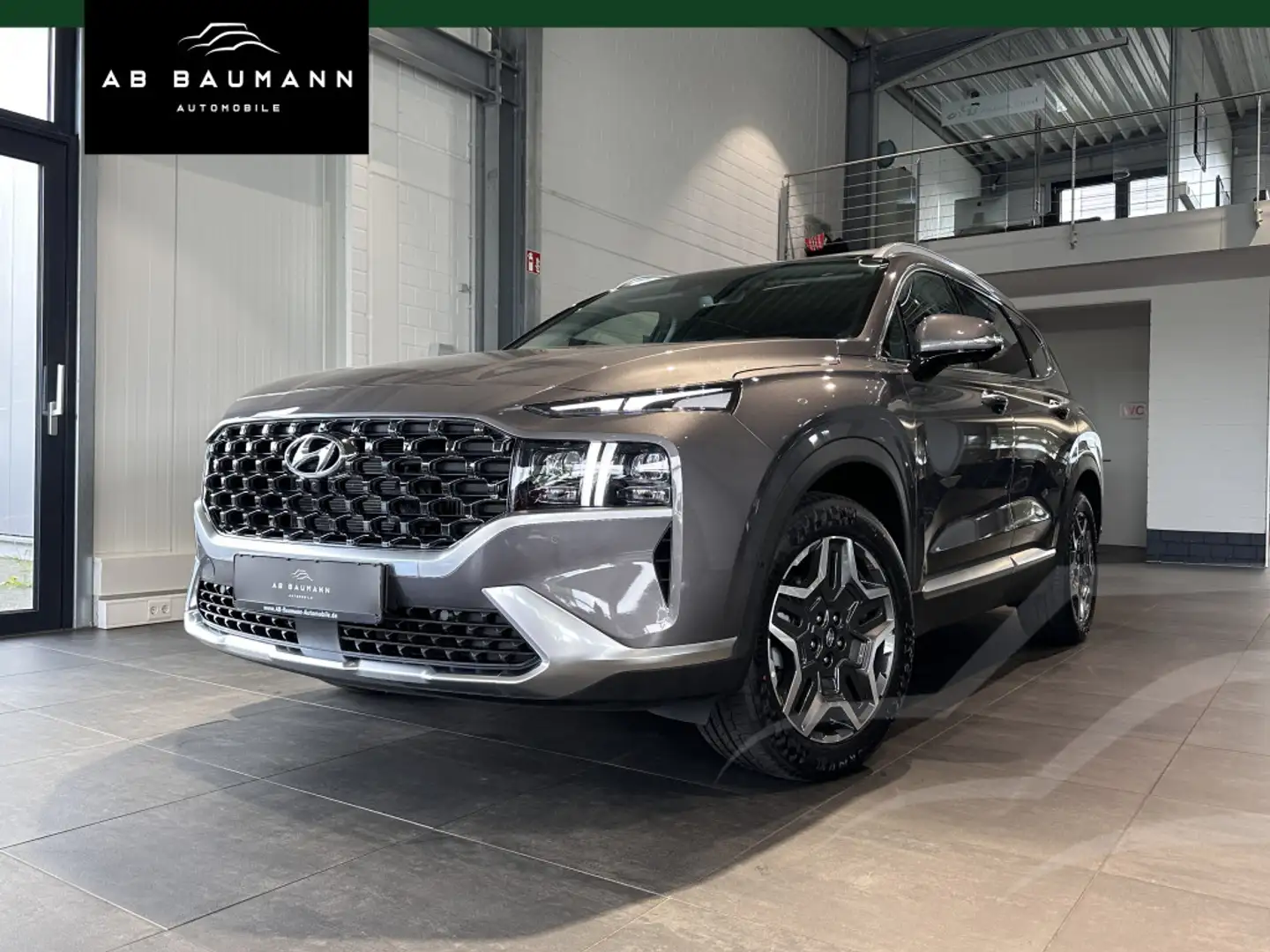 Hyundai SANTA FE Prime Plug-In Hybrid 4WD *7-SITZER* Grau - 1
