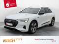 Audi e-tron 50 quattro S-Line, Matrix LED, Pano, AHK, Weiß - thumbnail 1