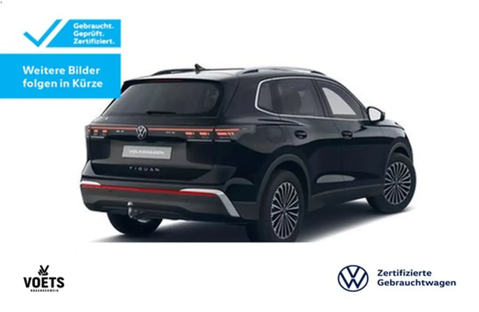 Volkswagen Tiguan Elegance 2.0 TDI DSG AreaView+AHK+MATRIX-LED Schwarz - 2