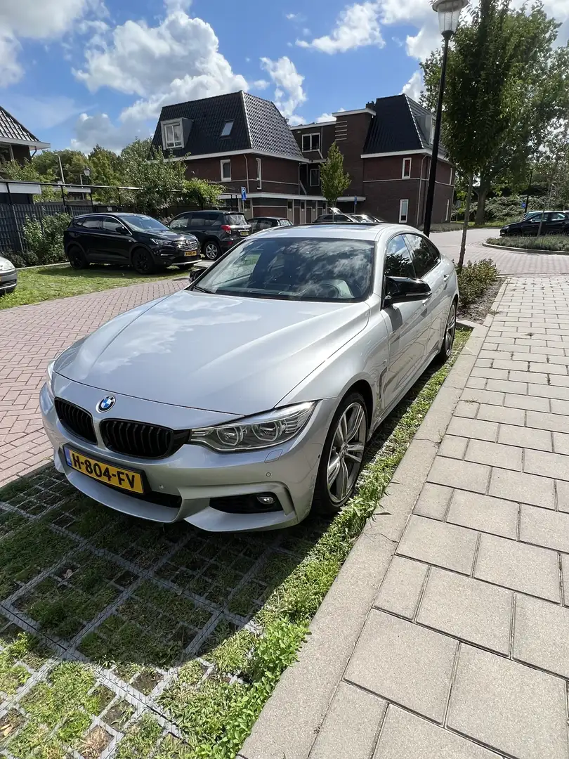 BMW 420 BMW 420xd Gran Coupe Xdrive AUT Grijs - 1