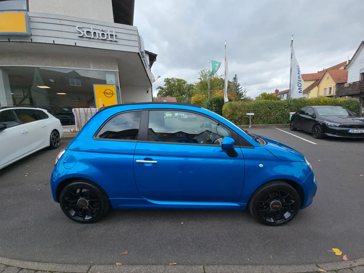 Fiat 500 S Cabrio 1.2 Limited Edition/PDC/KLIMA/8-FACH Blau - 2