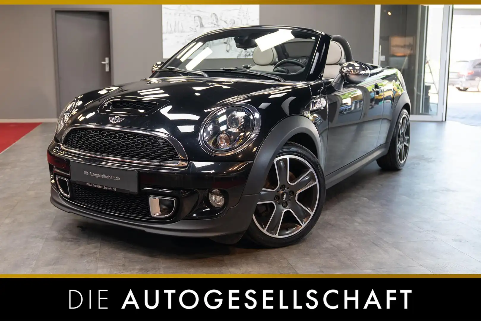 MINI Cooper S Roadster 1.6*XENON*NAVI*H&K*LEDER*2.HD* Negro - 1