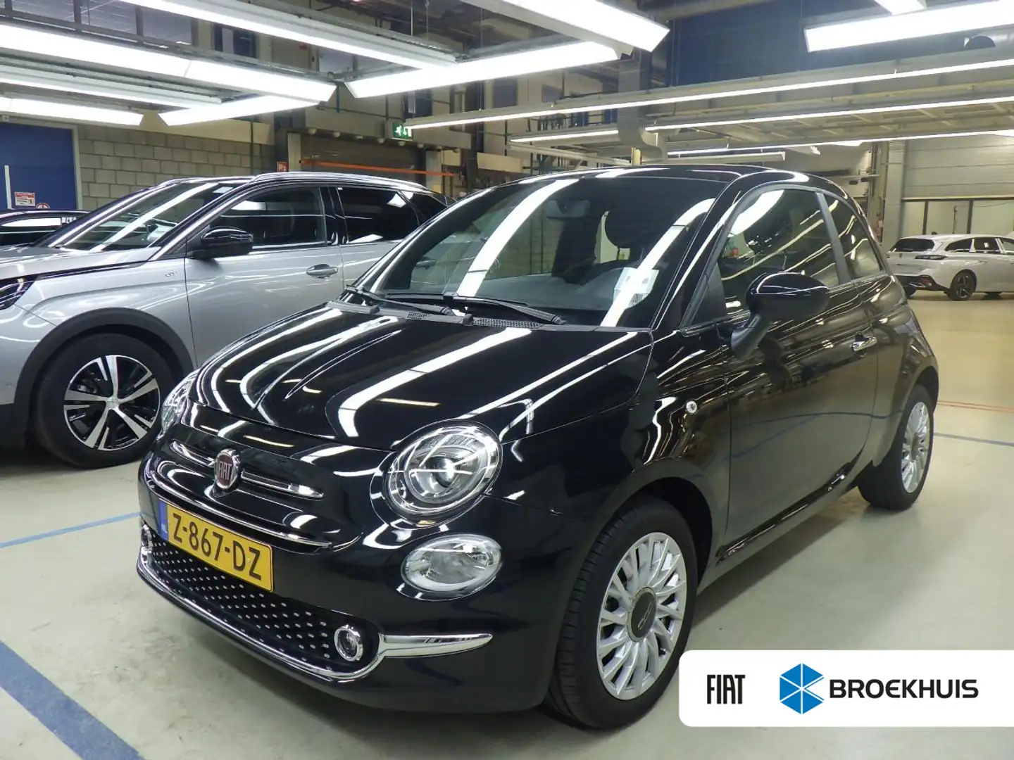 Fiat 500 1.0 Hybrid Dolcevita Finale | Navigatie | Panorama Zwart - 1