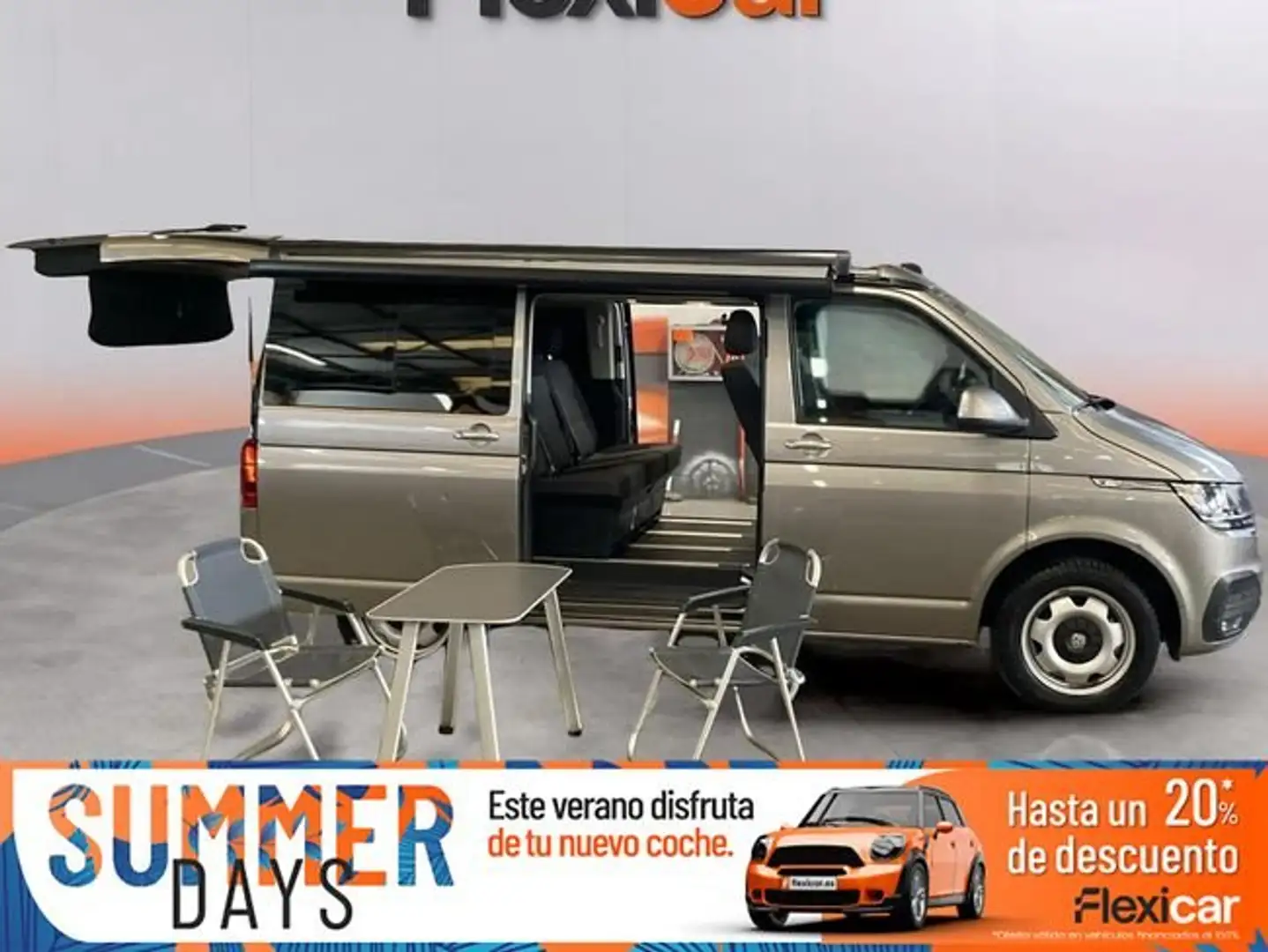 Volkswagen T3 California Beach Camper TDI 110KW (150CV) BMT Grau - 1