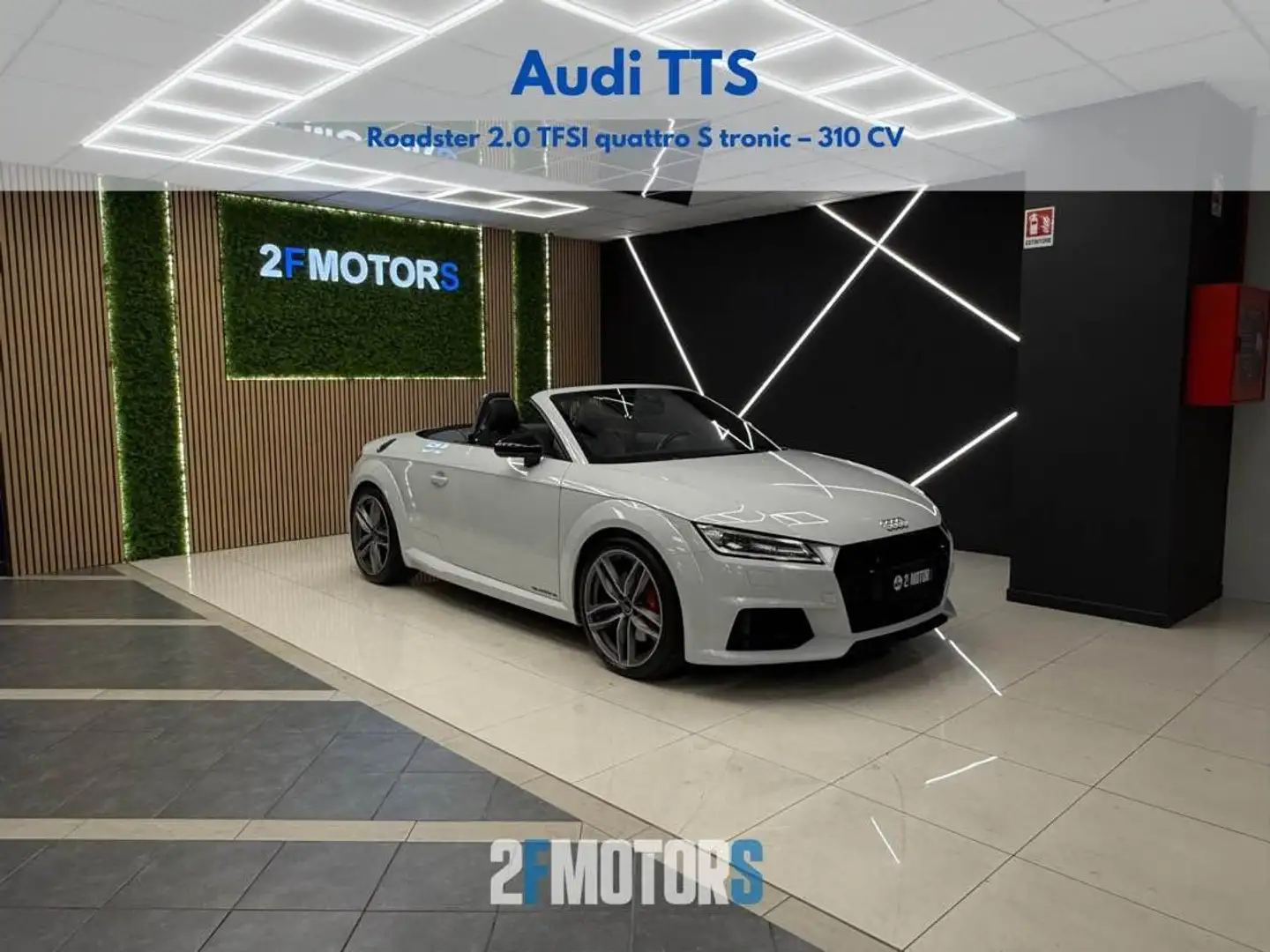 Audi TTS Roadster 2.0 tfsi quattro s-tronic Blanco - 1