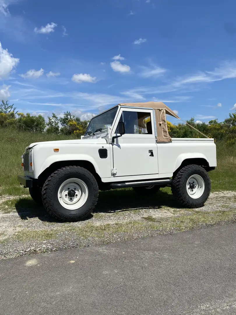 Land Rover Defender 90 2.5 td Soft Top Alb - 1