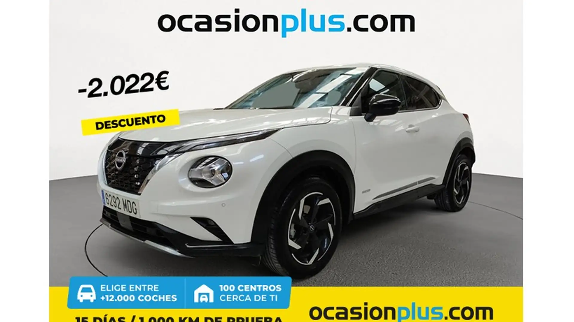 Nissan Juke 1.6 Hybrid N-Connecta Auto Blanco - 1