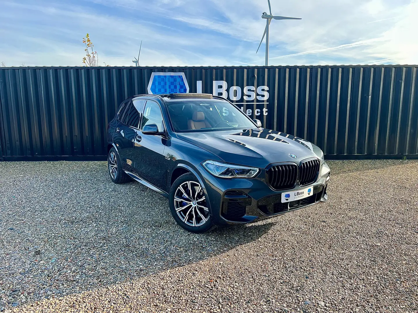 BMW X5 xDrive45e SOH98%/ 360°CAM/HK/TREKHAAK/PANO Grigio - 1