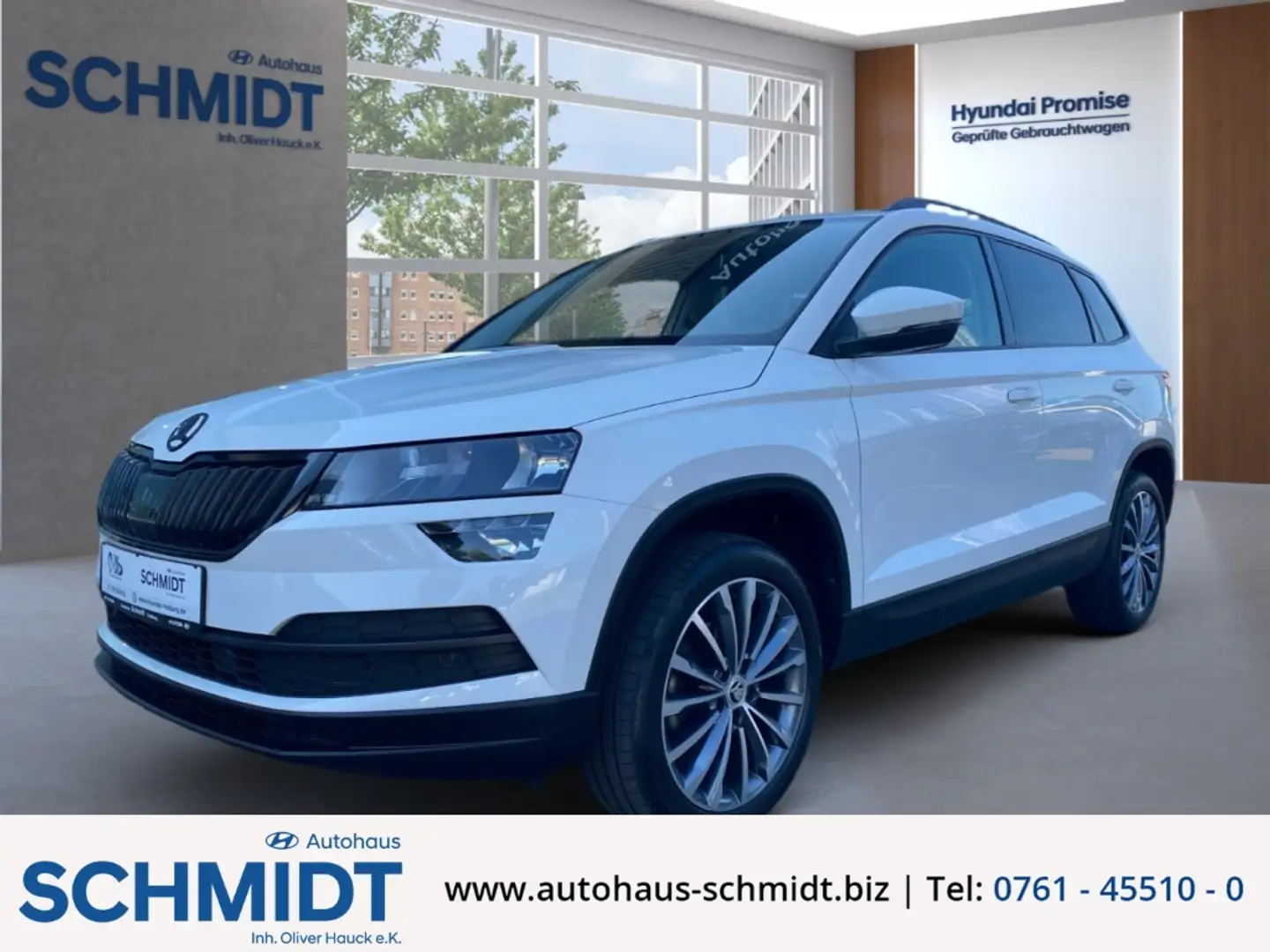 Skoda Karoq Style 1.5 TSI ACT 1-Hd. AppleCarPlay AndroidAuto 2 Weiß - 1
