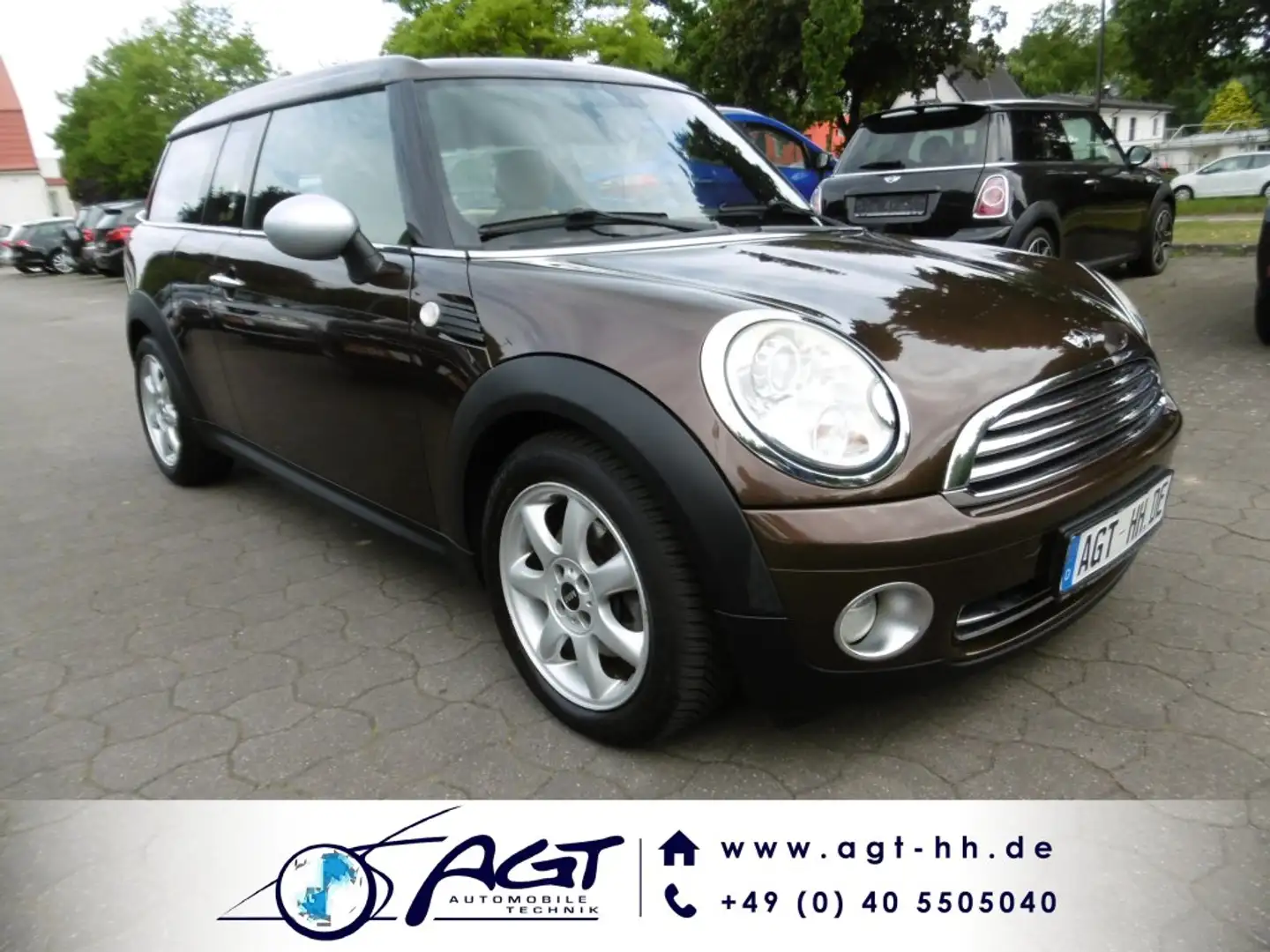 MINI Cooper Clubman 1.6 Ledersportsitze Xen HIFI PDC Braun - 1