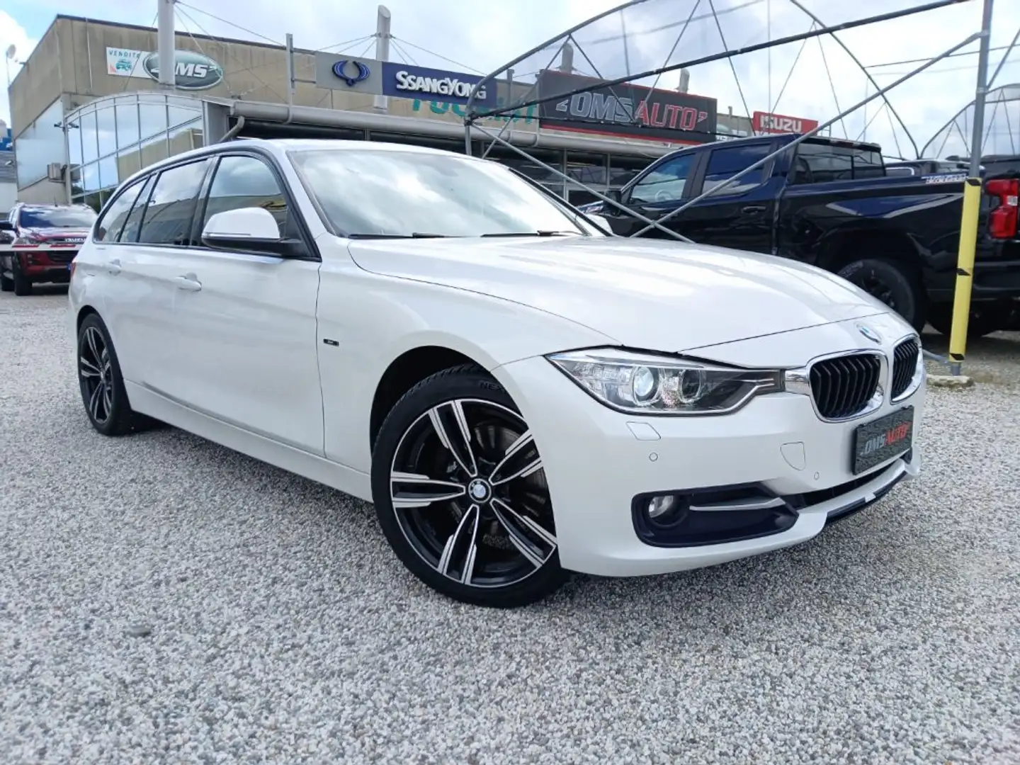 BMW 320 d Touring Sport Weiß - 1