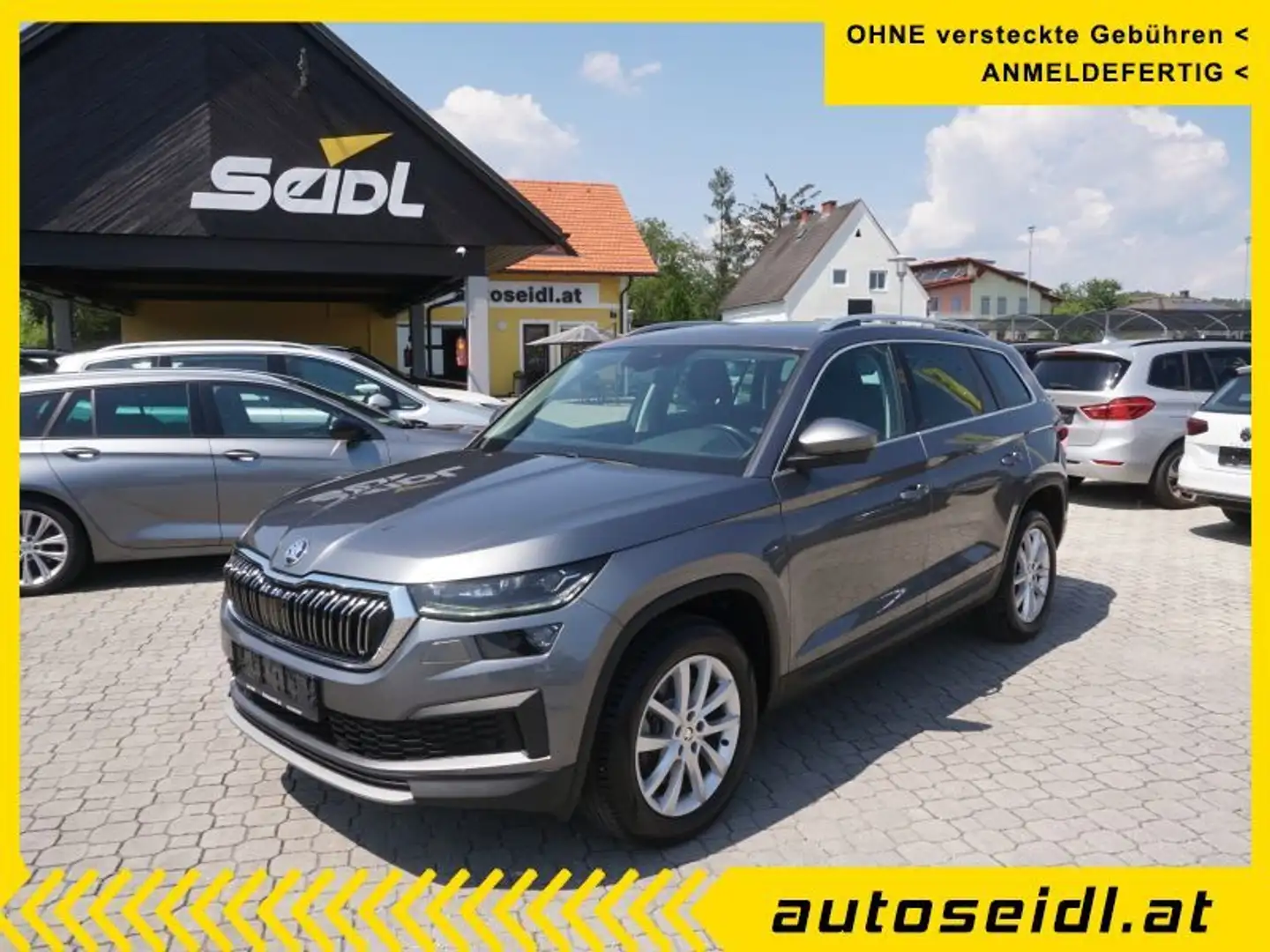 Skoda Kodiaq 2,0 TDI Style DSG *7 SITZE+VIRTUAL+MATRIX* Grau - 1