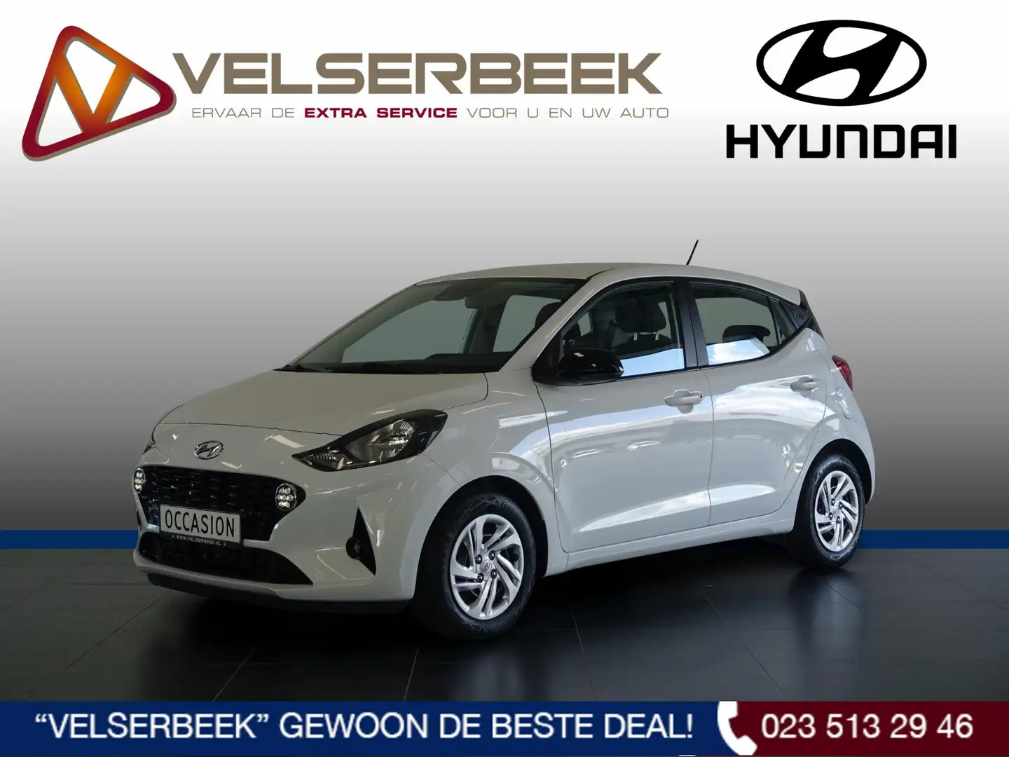 Hyundai i10 1.0 Comfort Smart *Navigatie/Camera/Cruise/Airco * Blanc - 1