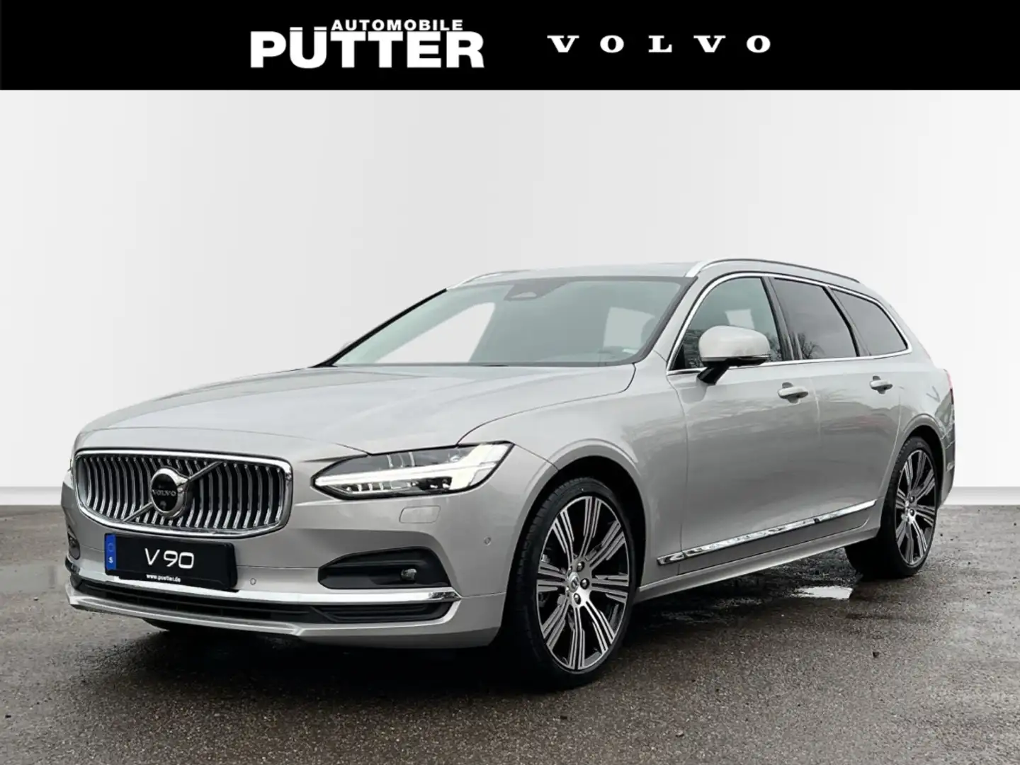 Volvo V90 B4 Diesel Plus Bright 20'' ACC 360 Kamera StandHZG Argent - 1