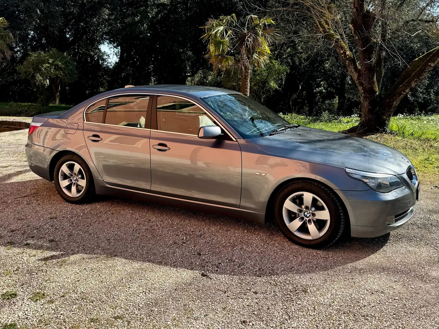 BMW 525 BMW Serie 5 Berlina 525d E61 Anno 2009 Grigio - 2