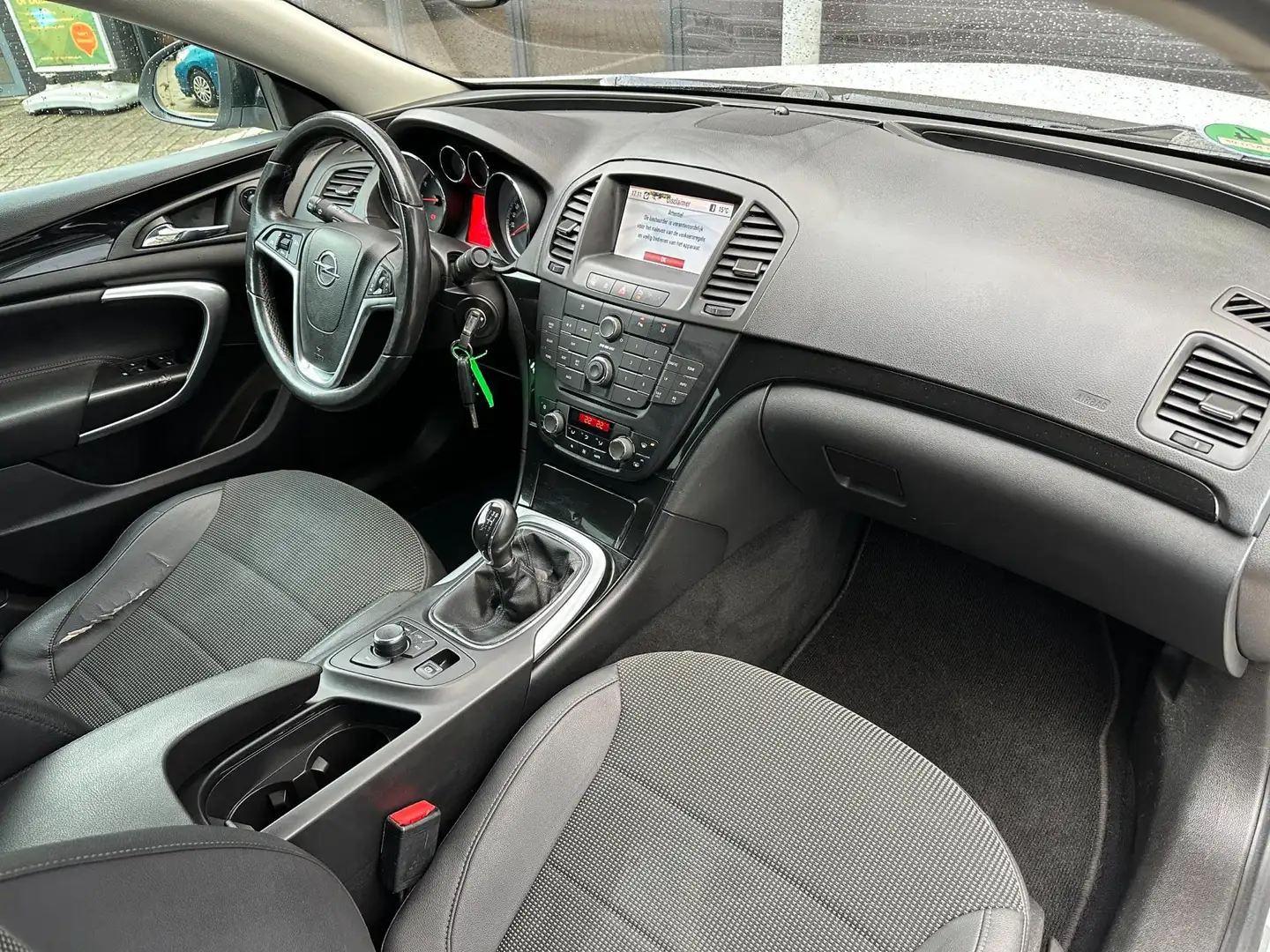 Opel Insignia 2.0 T E85 Cosmo/220-PK/NAVI/PDC/AIRCO/NETTE STAAT! Blanc - 2