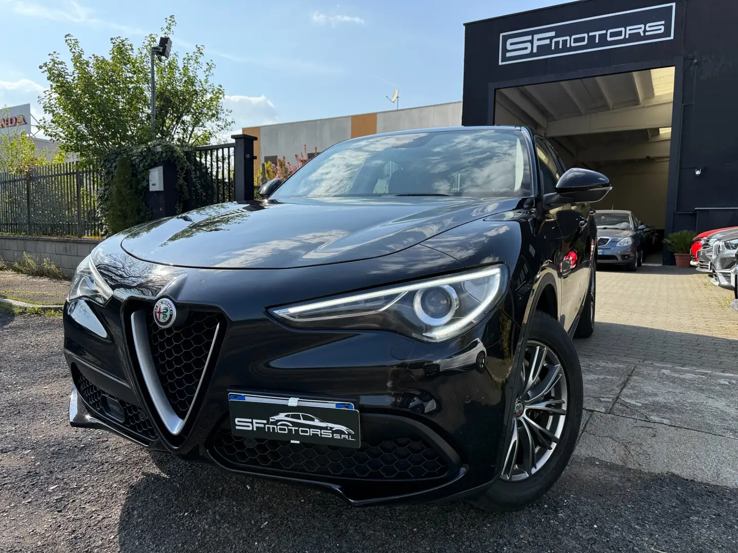 Alfa Romeo Stelvio 2.2 Turbodiesel 190 CV AT8 Q4 Super Schwarz - 2