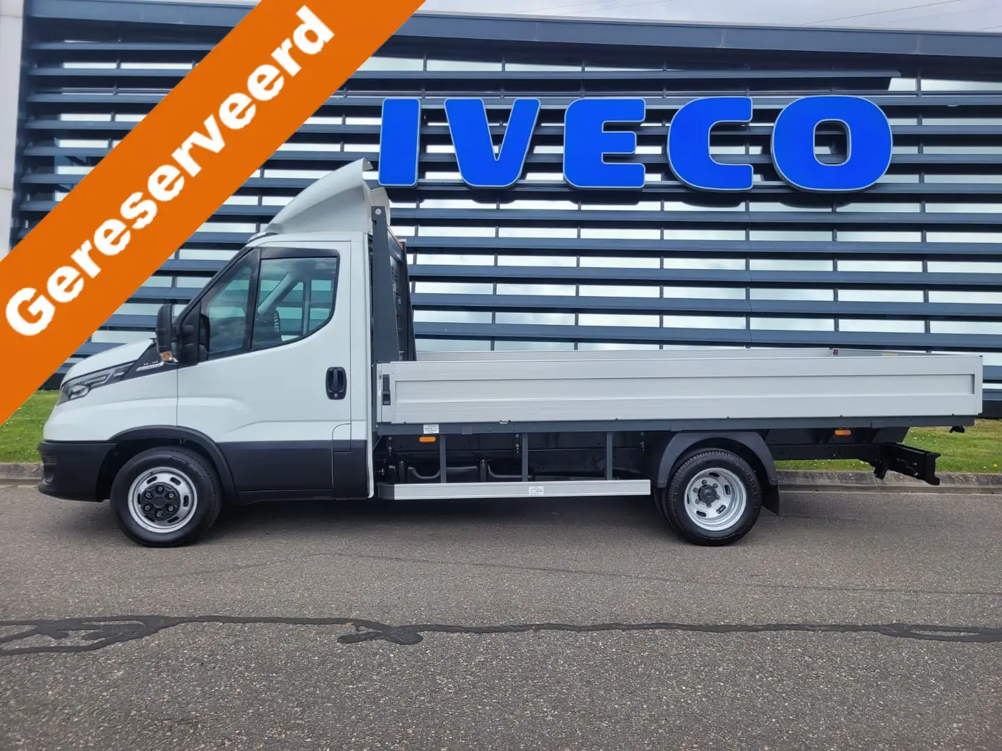 Iveco 35C16H3.0A8P pick up nieuwe fabrieksbak  4.100 mm Alb - 1