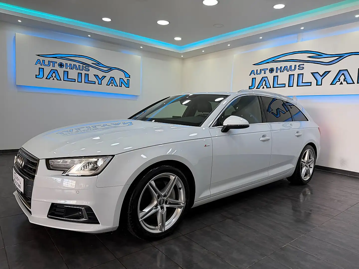 Audi A4 2,0 TDI quattro 3xS-LINE, AHK, ACC, NAVI, MEGA ... Weiß - 2