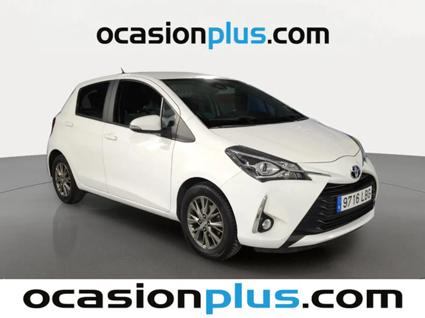 Toyota Yaris 1.0 Active Tech Blanc - 2