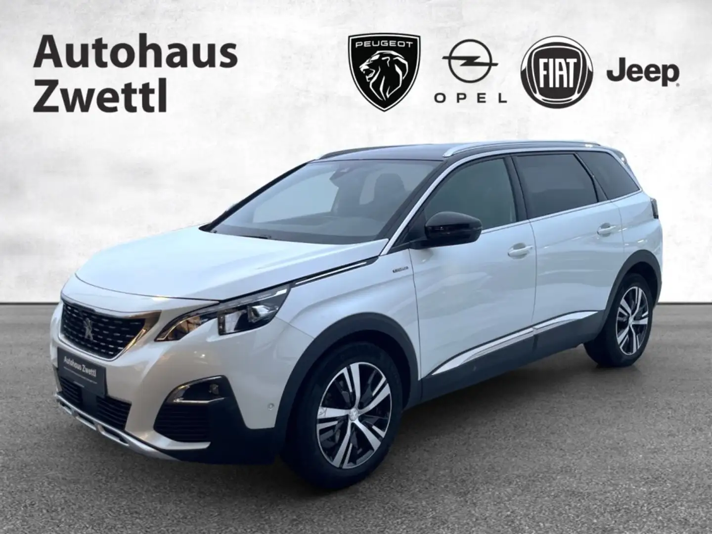 Peugeot 5008 GT Line BHDI130 EAT8 Blanc - 1