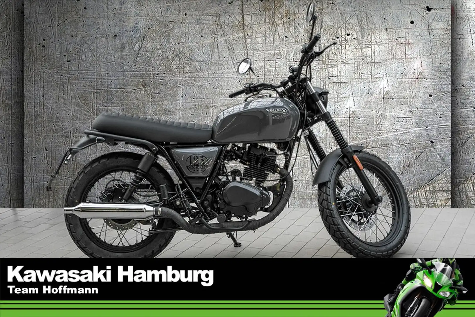 Brixton Cromwell 125 CBS,4 JAHRE WERKSGARANTIE Grau - 1