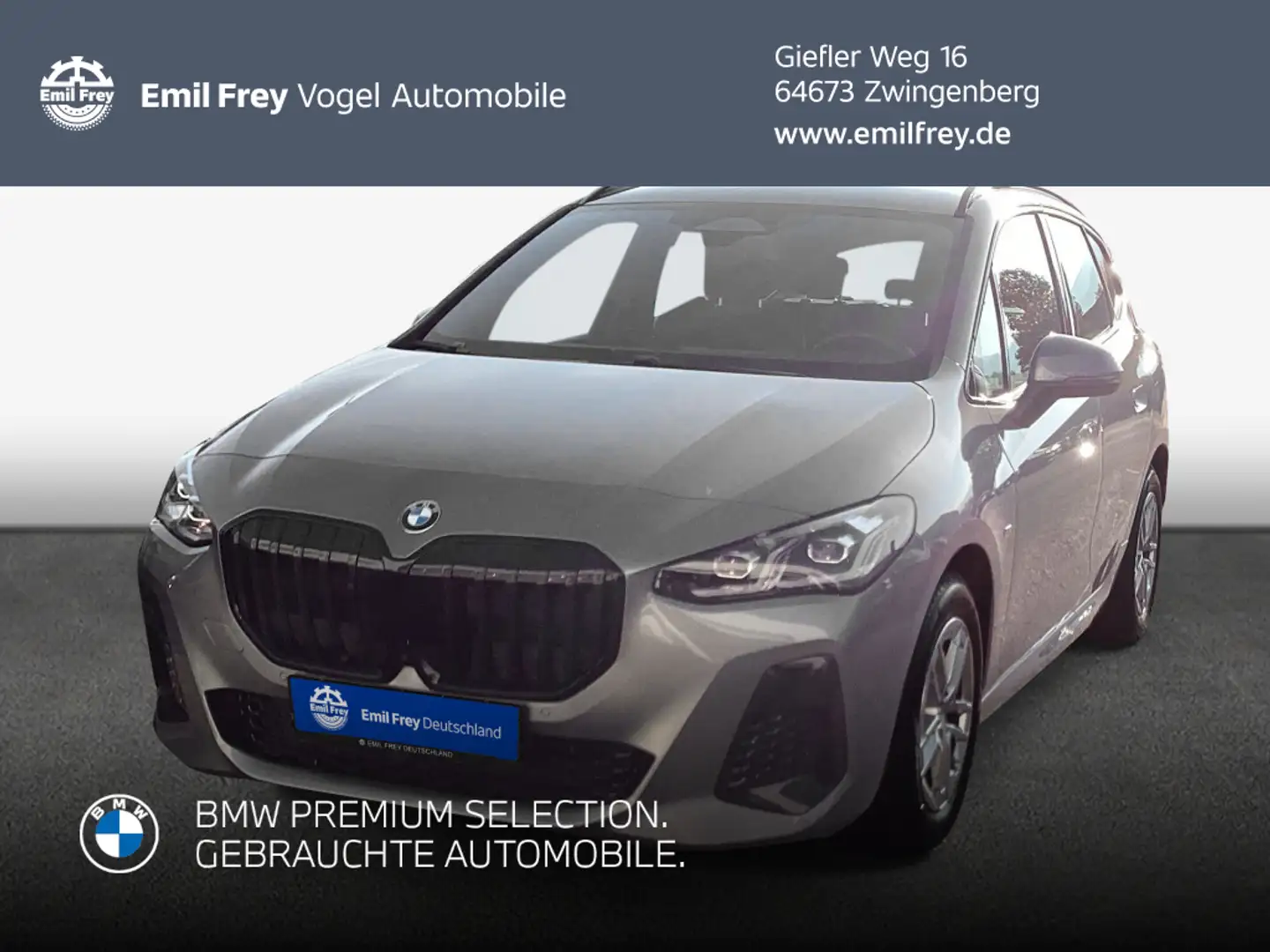 BMW 218 218i Active Tourer Aut. Grau - 1