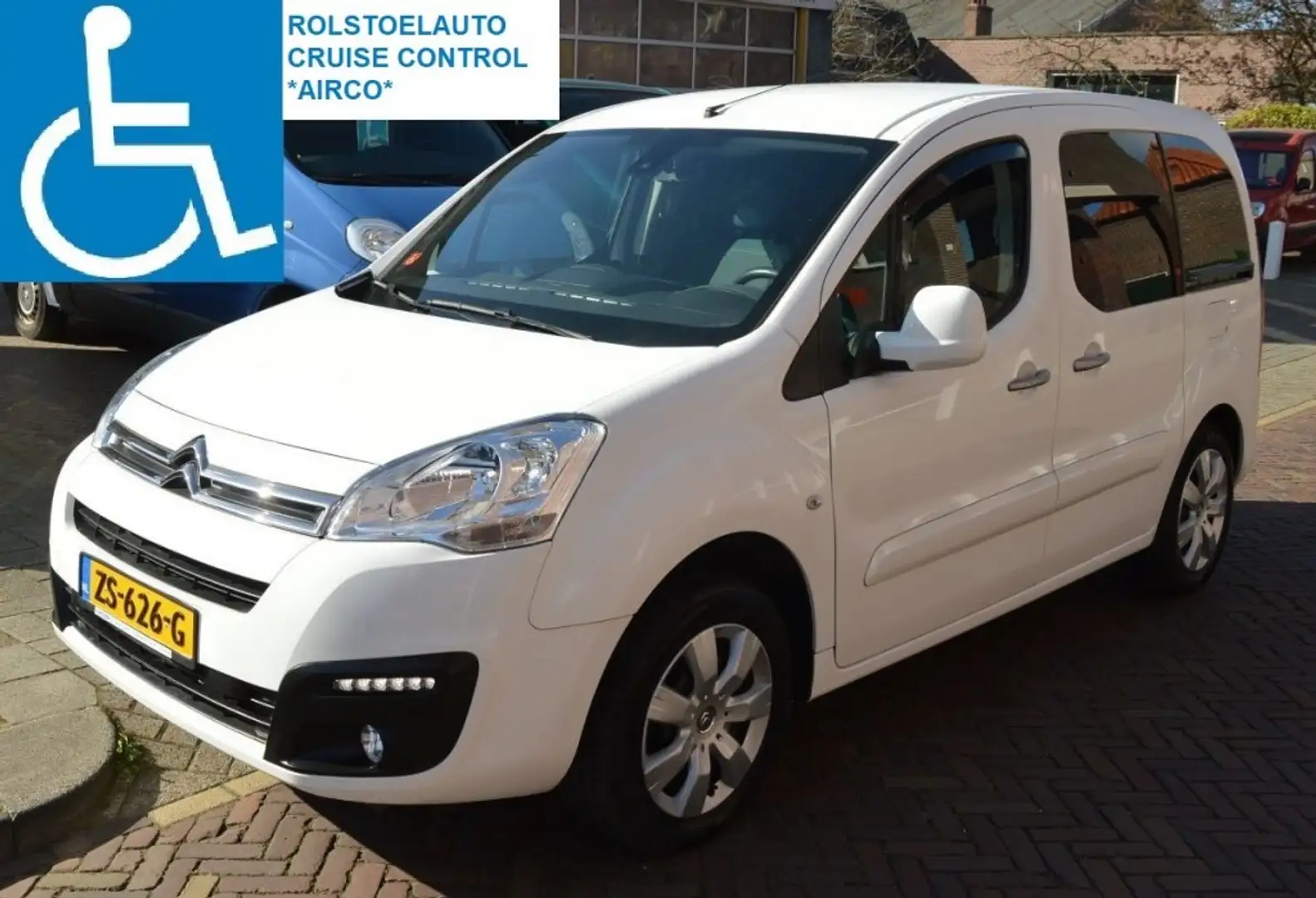 Citroen Berlingo 1.6-16v ROLSTOELAUTO 39.000 km!! AIRCO CRUISE C Wit - 2