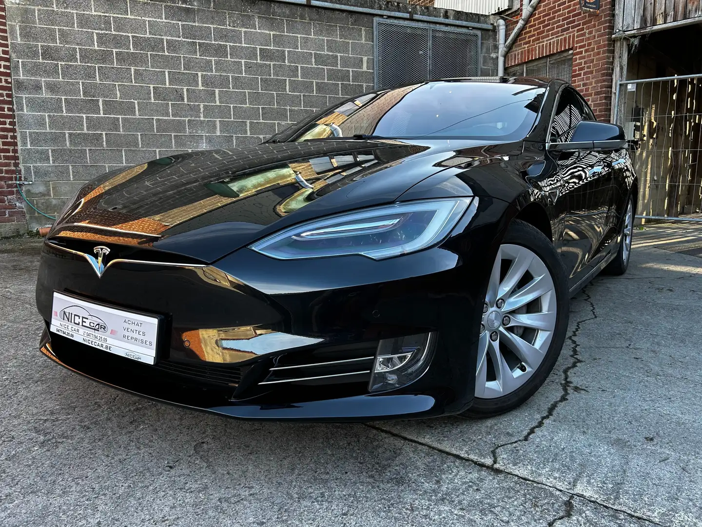 Tesla Model S 75 D Noir - 1