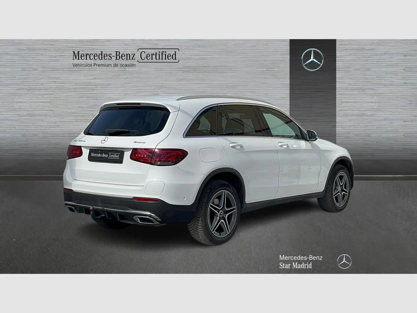 Mercedes-Benz GLC 300 de 4Matic AMG Line (EURO 6d) Blanc - 2