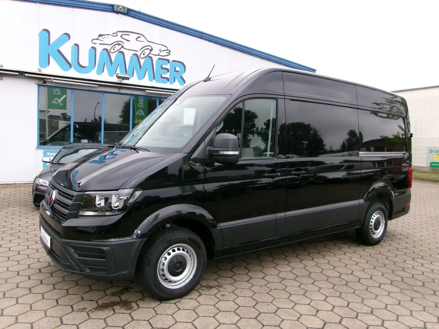 Volkswagen Crafter 35 2,0TDI DSG AHK 2xSchiebetüren Schwarz - 1