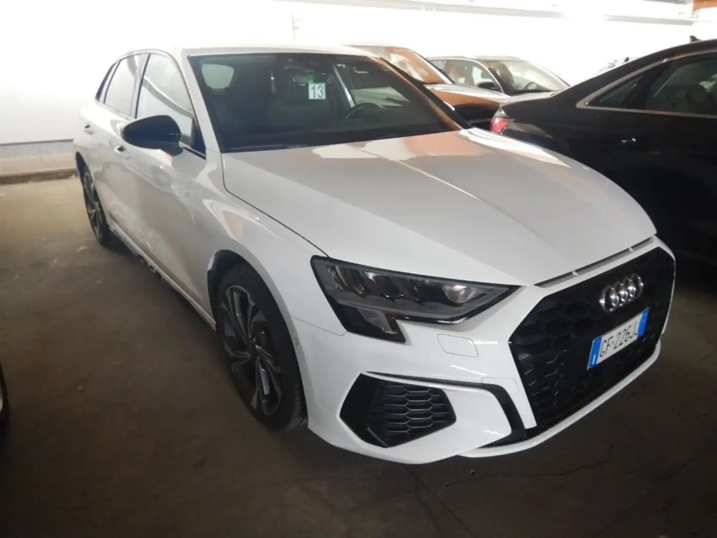 Audi A3 SPB 45 TFSI e 245 CV S tronic S line edition Bianco - 2