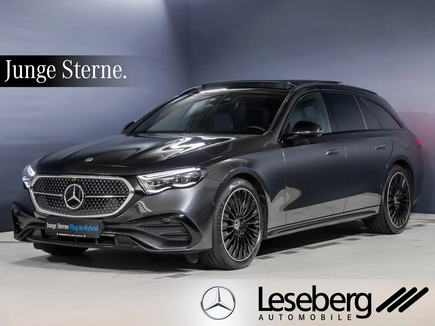 Mercedes-Benz E 300 E 300 de 4M T AMG DIG.LIGHT/AHK/Pano/Distro/360° Grau - 1