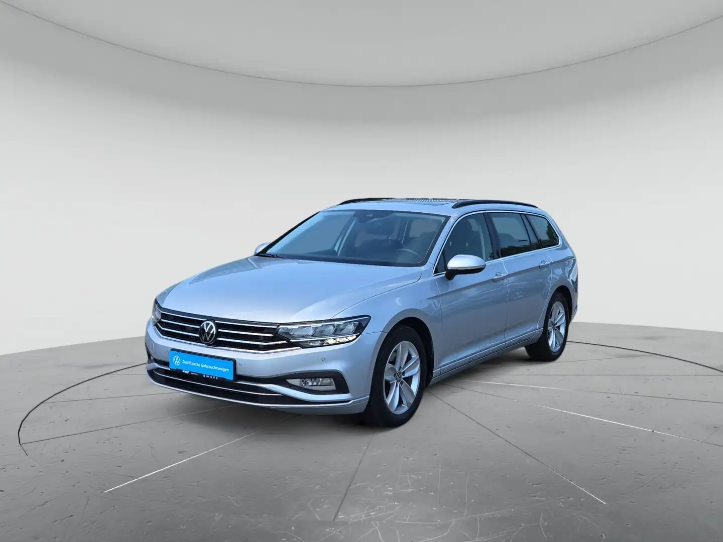 Volkswagen Passat Variant Business 2.0 TDI DSG, AHK/KAM/NAV Silber - 2