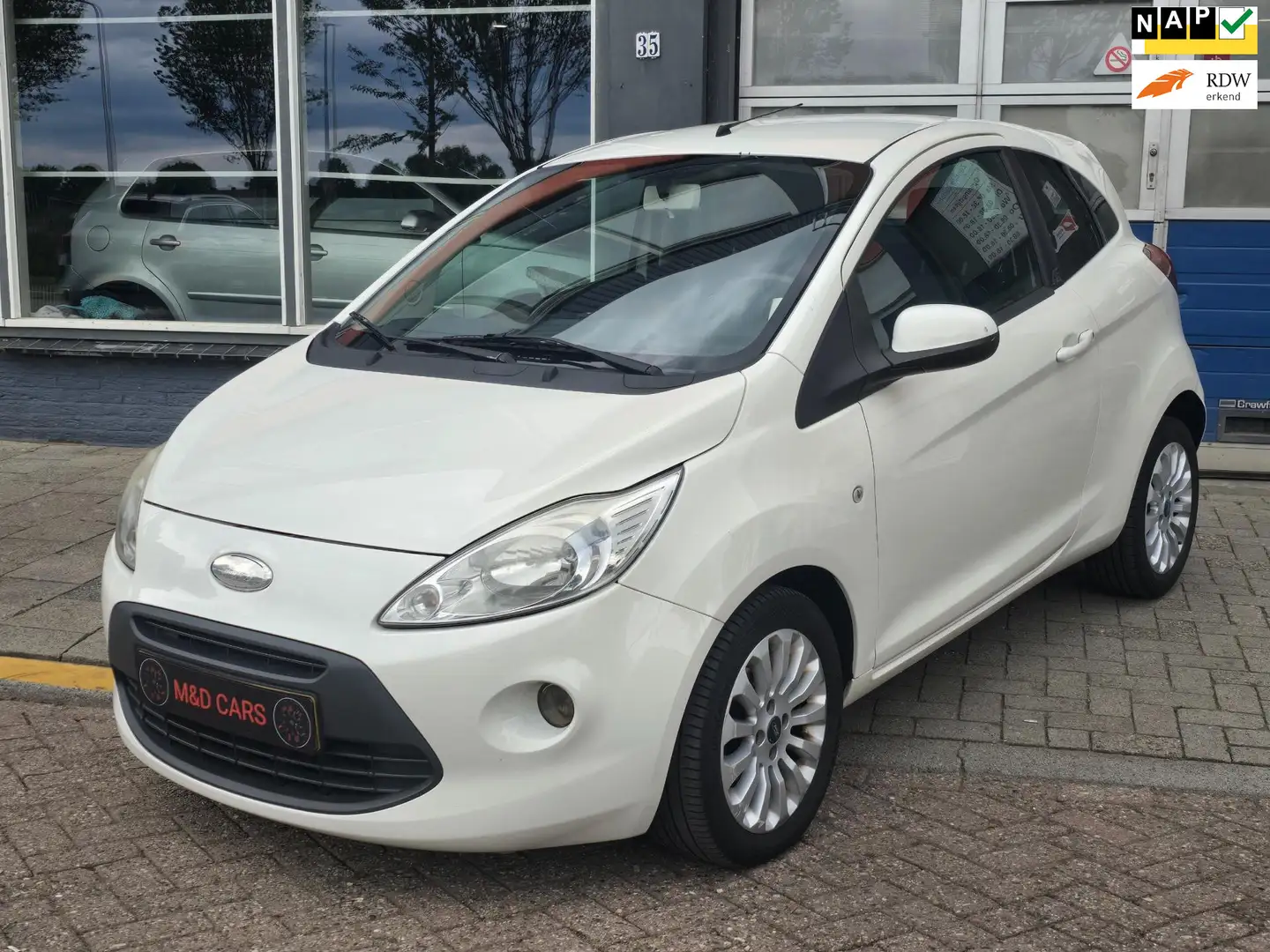 Ford Ka/Ka+ 1.2 Titanium AIRCO/ELEK RAMEN/NAP/ELEK SPIEGELS Blanco - 1