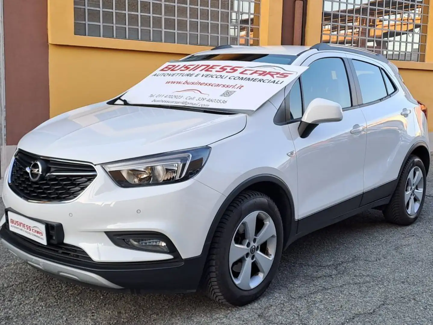 Opel Mokka X 1.4 TURBO BENZ.ECOTEC 140CV 4X4 BUSINESS-KM.47000 Blanc - 1