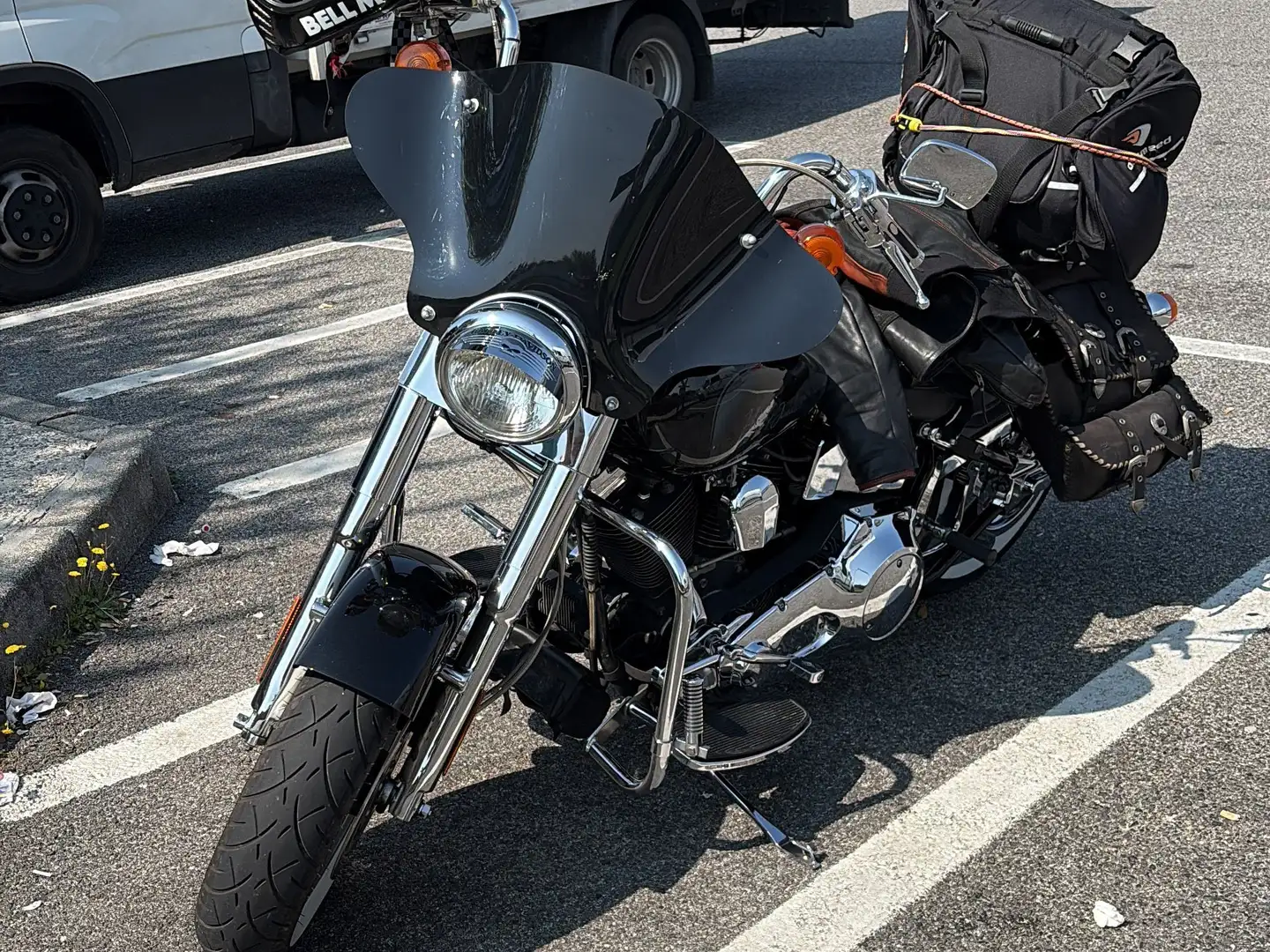 Harley-Davidson Fat Boy Softil Fatboy evolution Nero - 2