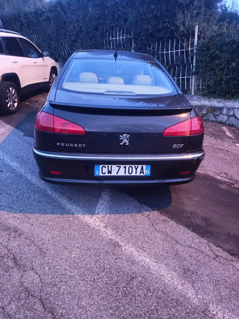 Peugeot 607 2.7 hdi Avorio auto fap Schwarz - 2